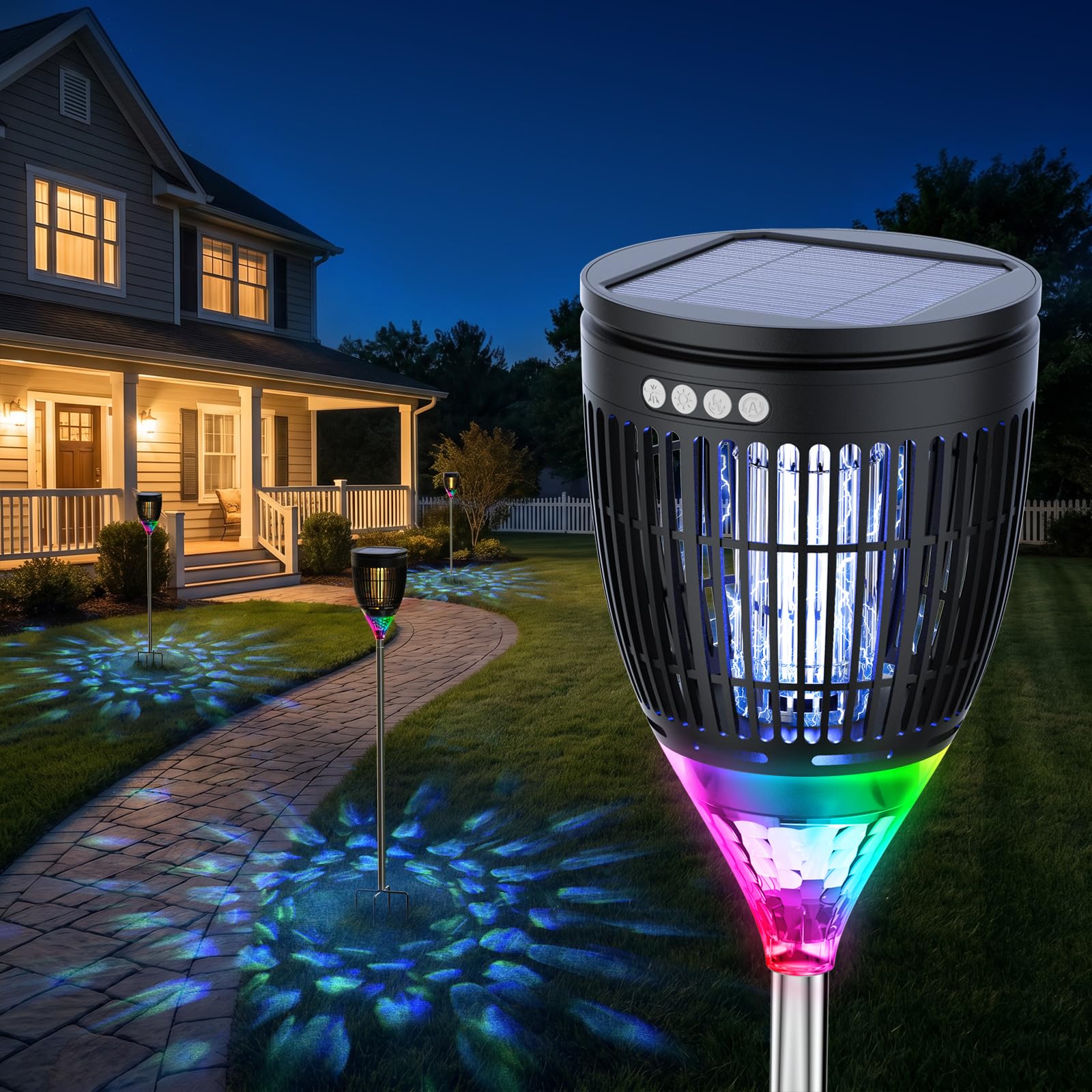 Rossetta Solar Bug Zapper Outdoor