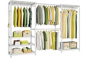 Ulif E1 Heavy Duty Freestanding Closet Organizer