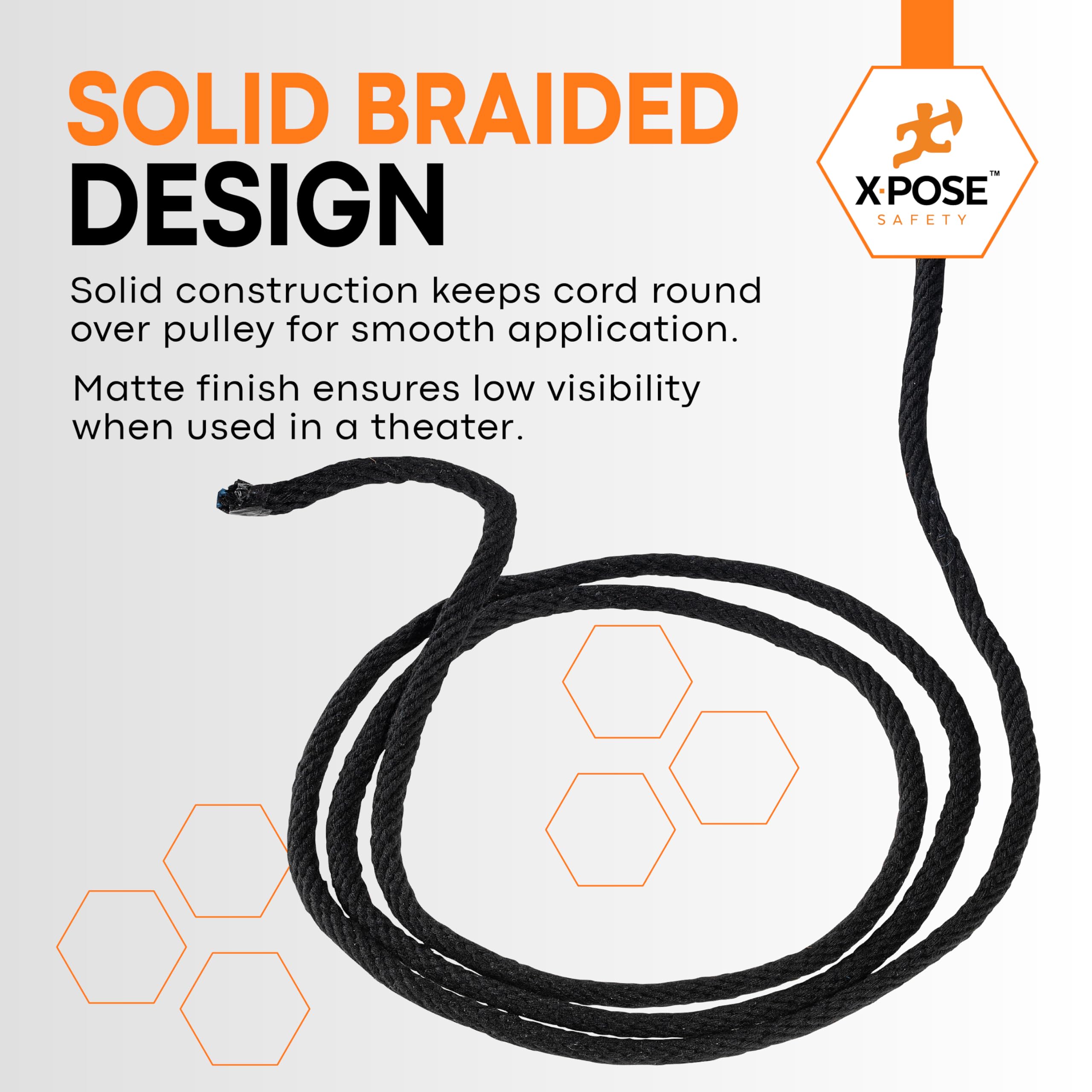 Cotton Sash Cord With Synthetic Core For Extra Strength
