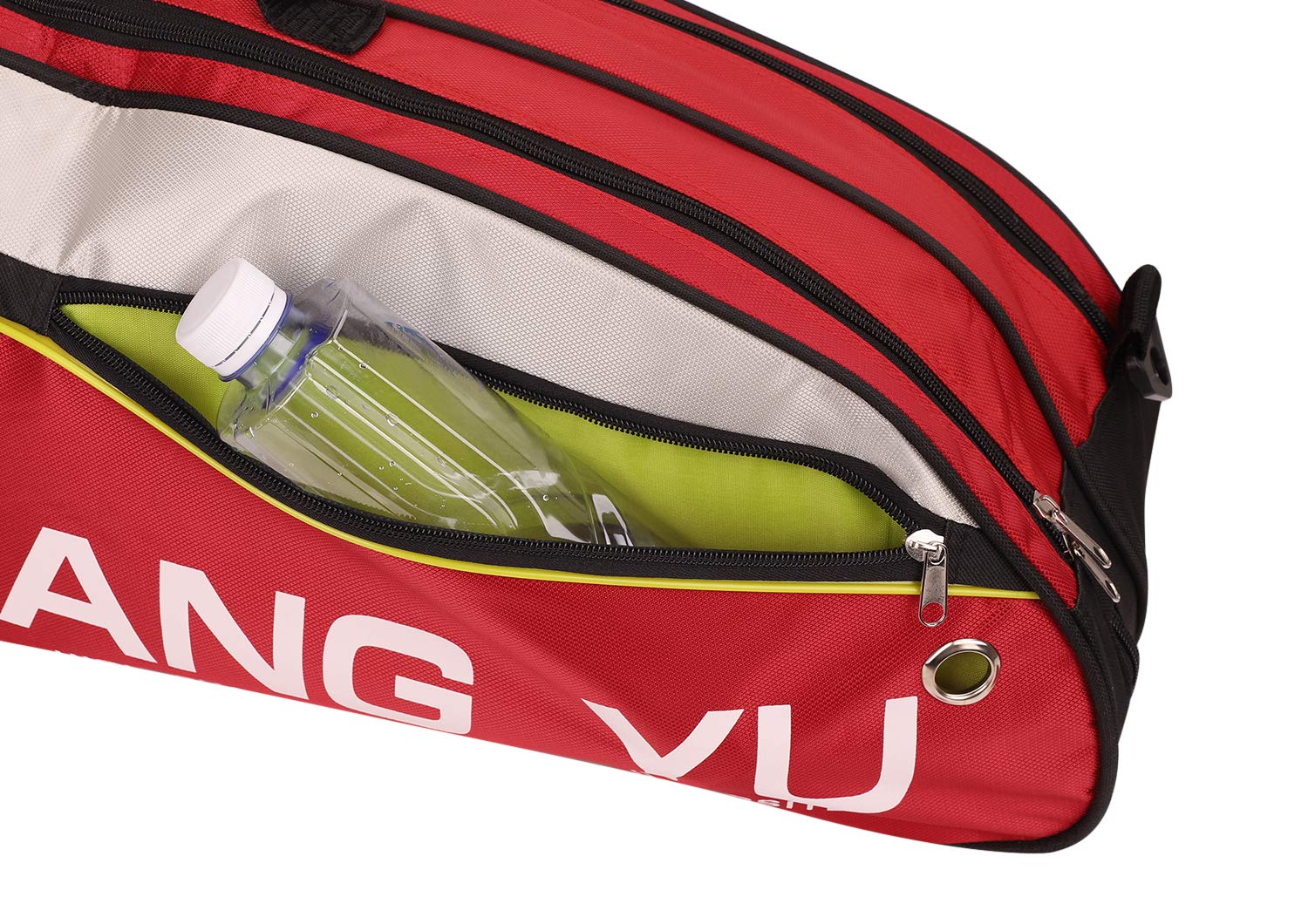 TINAYAUE Sac de rangement étanche pour raquettes de badminton pour 2 à 6 raquettes de tennis, sac de rangement étanche, sac fourre-tout portable, équipement de sport, simple organisateur de raquettes