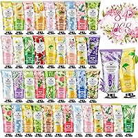 Vista 15 de Paquete de 154 regalos de crema de manos para mujeres, rellenos de cesta de Pascua, regalos del día de la madre, regalo de agradecimiento al