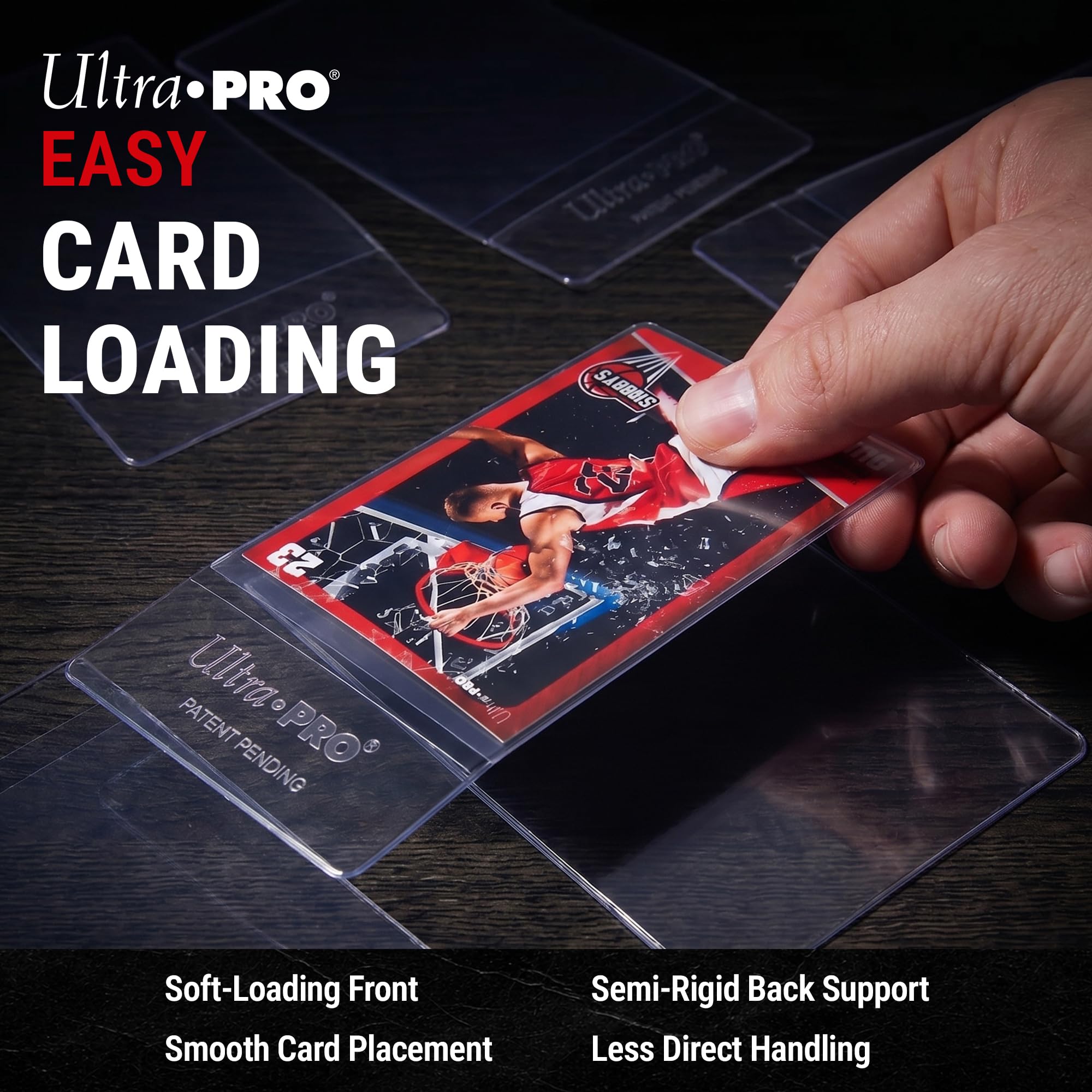 ultra pro hard card sleeves Amazon.com: Ultra Pro CardPreserver Trading Card Holders – 2-in-1 Semi Rigid  Card Protector Sleeves – Clear Polypropylene, Acid-Free, PVC-Free & 720°  Security – Fits Standard-Size Cards up to 35PT – 25 Pack :