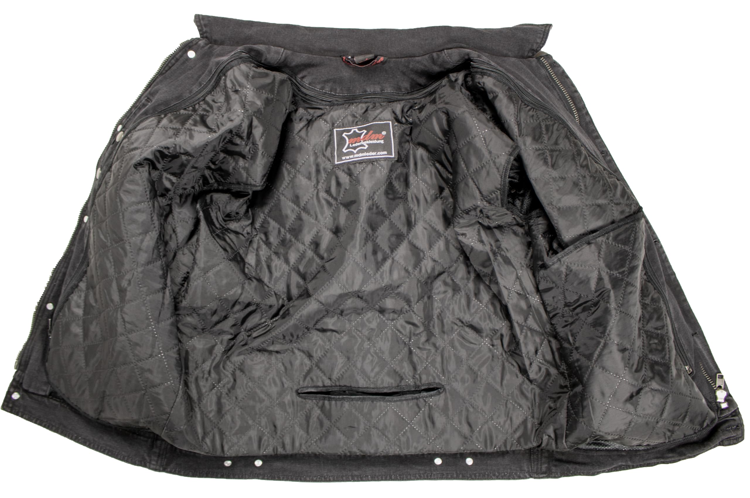 Herren Motorradjacke Jeans Jacke mit Protektoren