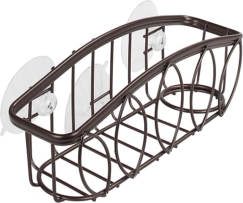 Miniatura 5 de Spectrum Diversified Soporte para esponja y cepillo de hojas, bronce