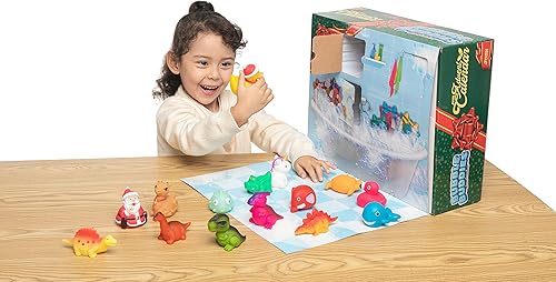 Miniatura 5 de JOYIN Juguetes de baño iluminados 2023, calendario de Adviento de cuenta regresiva de 24 días para niños pequeños, con luces LED, animales