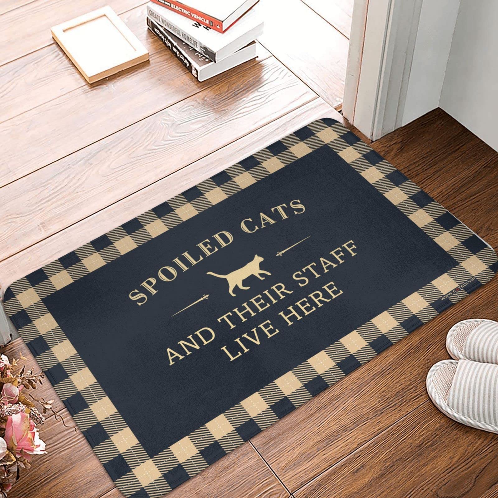 Tapis de cuisine amusant COTECI pour protéger le sol des éclaboussures 65x90