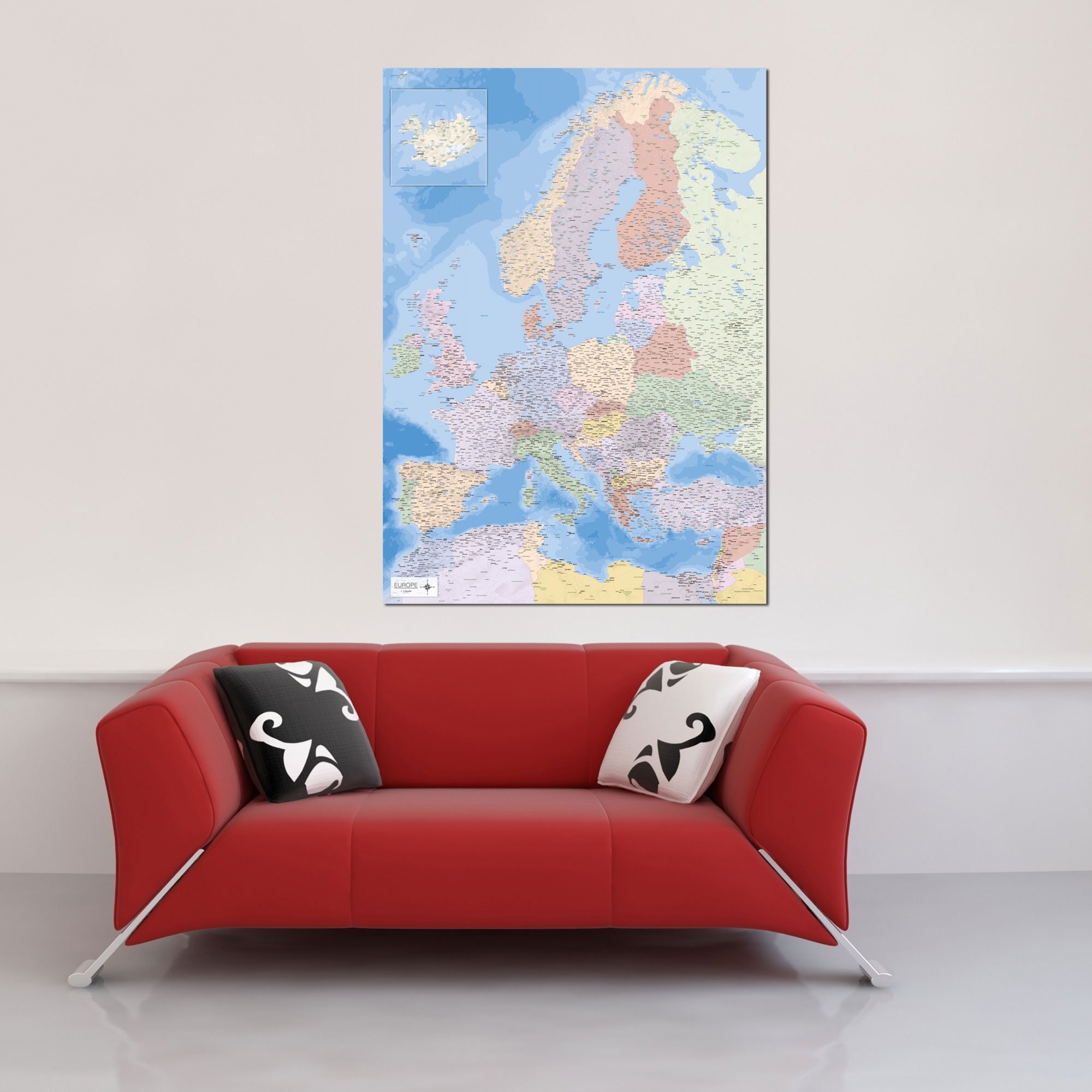 empireposter Landkarten - Giant Poster - Europakarte