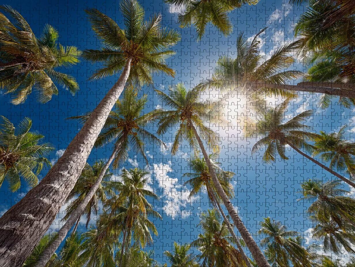 Puzzle 3000 elementów dla dorosłych drzewo, drewniane puzzle 122 x 81 cm, dla mężczyzn kobiet starszych seniorów, części ściśle do siebie pasują, dekompresja, dekoracja ścienna, prezenty dla