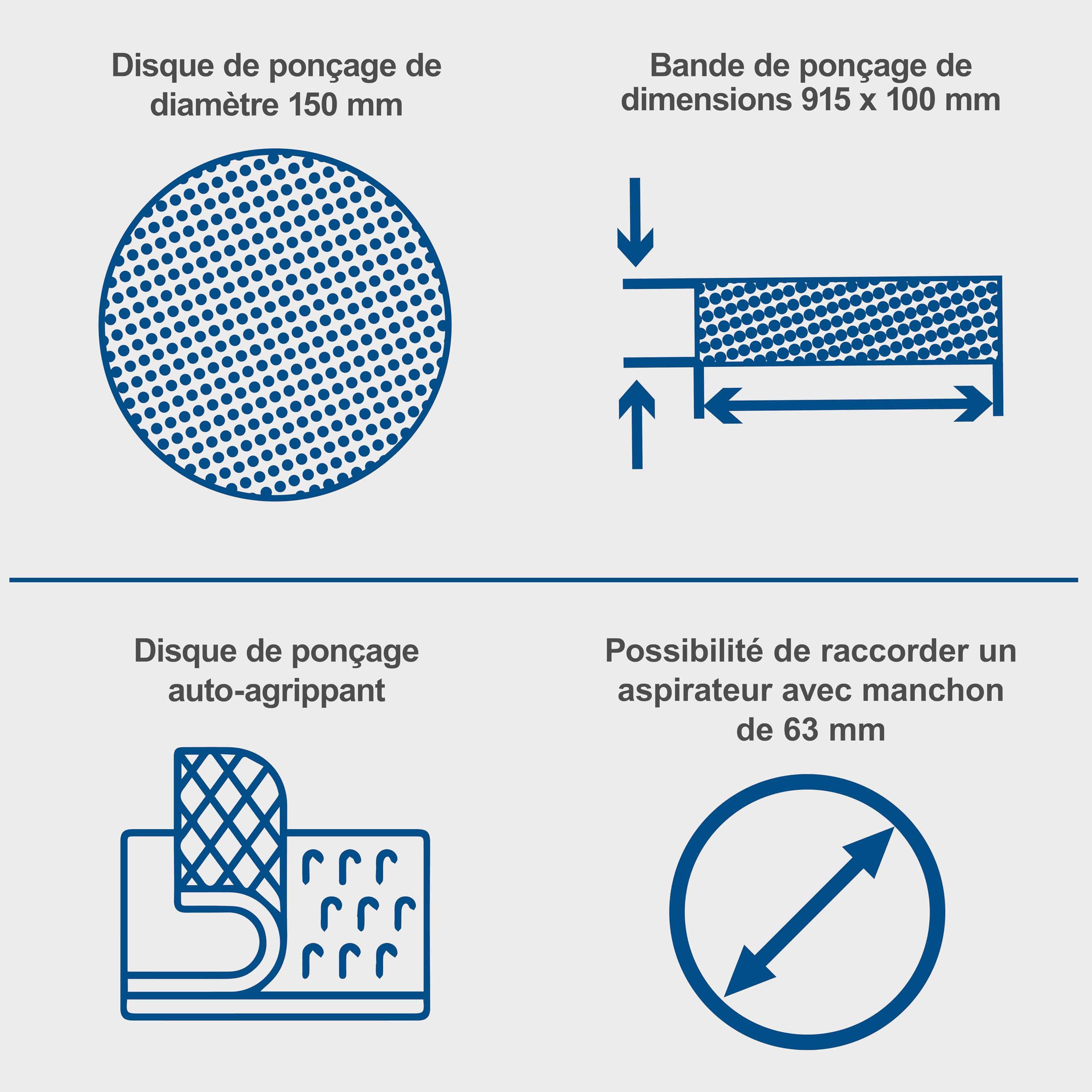 Scheppach Ponceuse à Bande et à disque BTS800 | Puissance 370W | Longueur de bande 715mm-Largeur 100mm | Plateau de Ponçage Ø150mm | Table d'appui réglable de 90°à 45° | Vitesse 7,5m/s