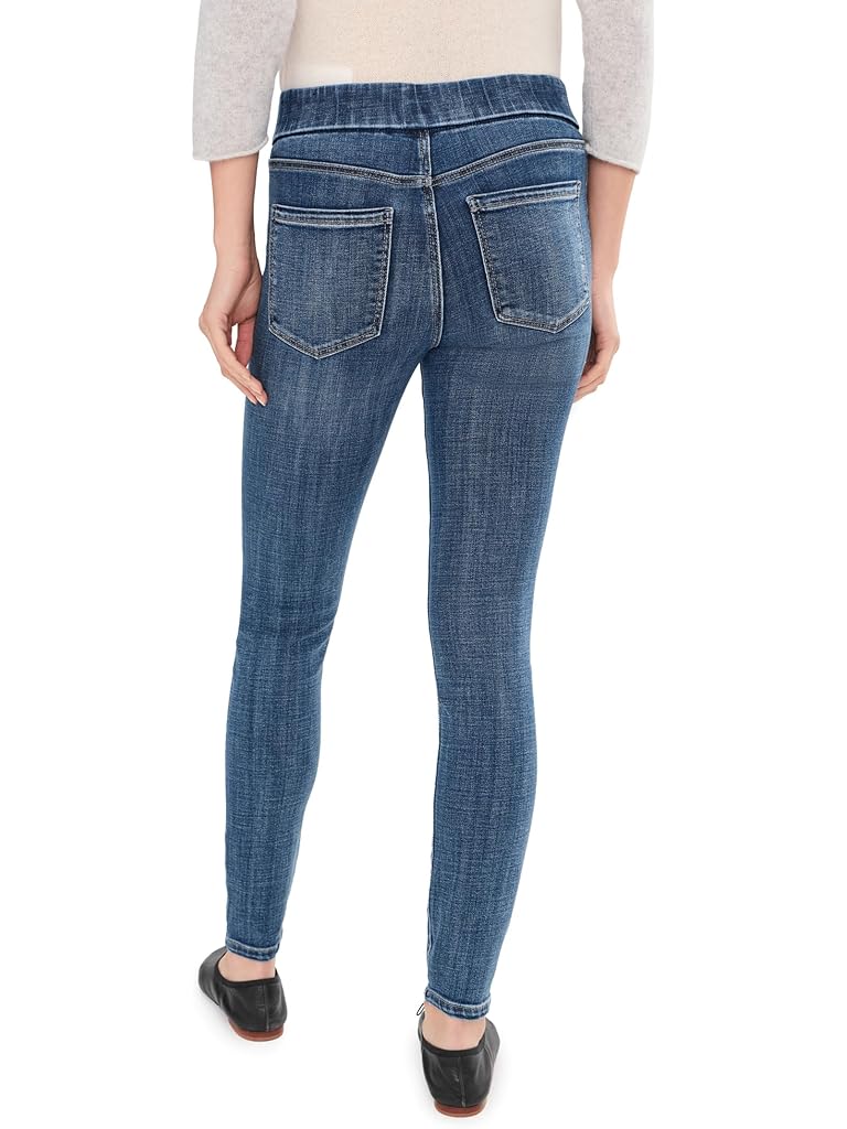 Blue Liverpool Los Angeles Sienna Mid-rise Pull-on Skinny Jeans