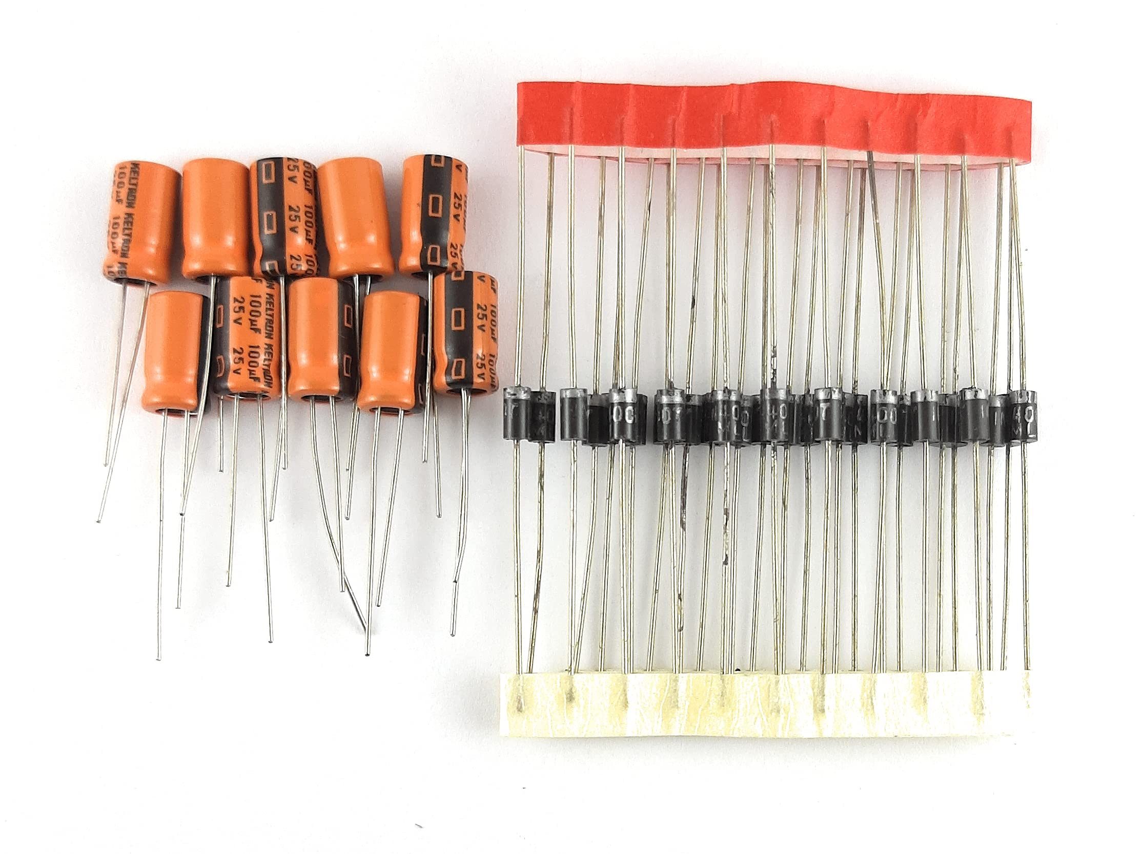 SME BRC2 Combo pack of 10 pics 25 Volt 100 uF Capacitor and 40 pics 1N4007 Rectifier Diode (B09G4LL29F) Amazon Price History, Amazon Price Tracker