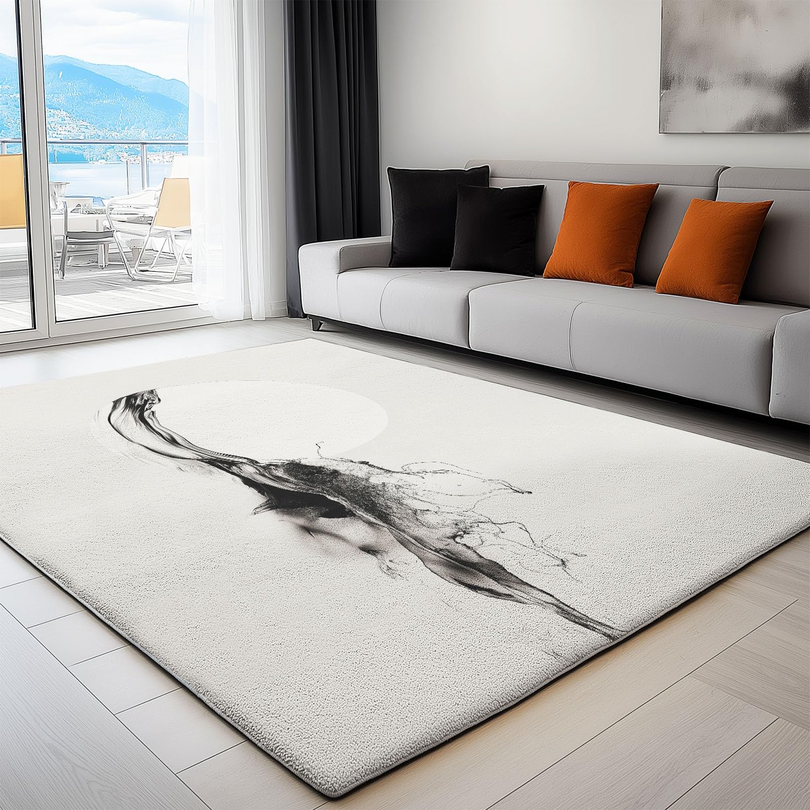 Tapis couloir antidérapant résistant et lavable pour éviter les glissades