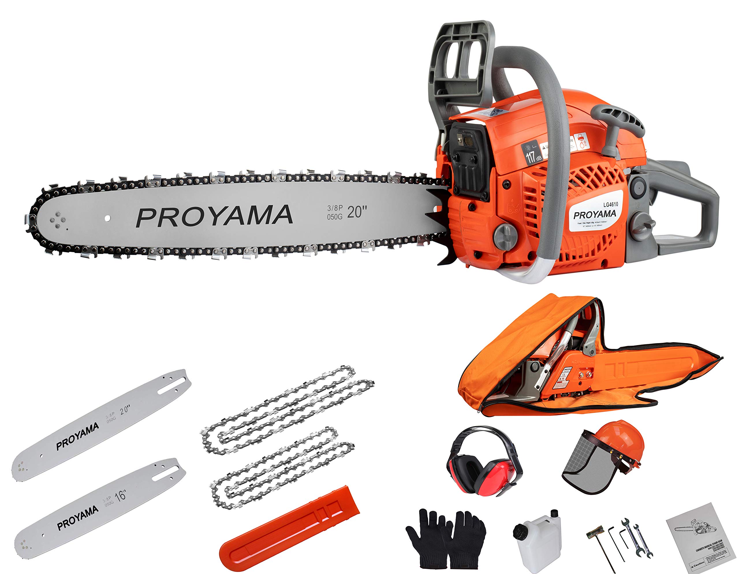 Buy PROYAMA 58CC Cutting Performance Top Handle Gas Powered Chainsaw 16