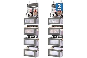 JARLINK Premium Over-the-Door Hanging Closet Organizer