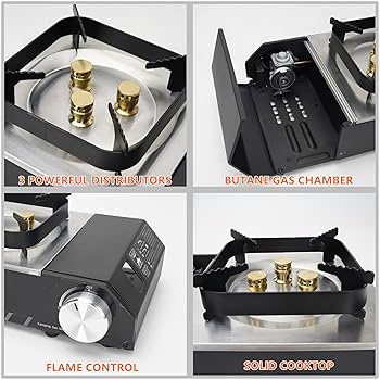 紙飛行機コンパクトクーラー Amazon.com: ONLYFIRE Portable Butane Stove with Carry Case