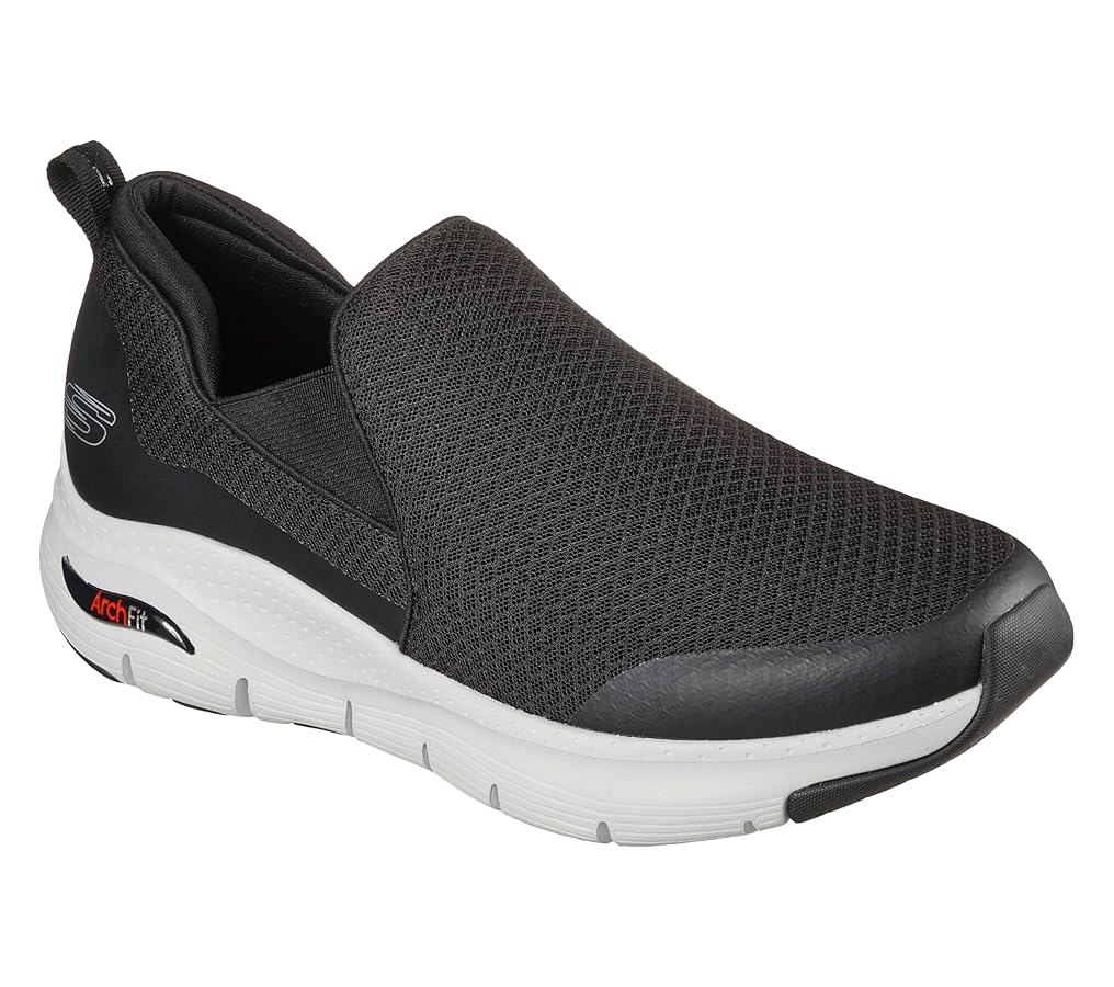 ☆未使用新品☆スケッチャーズArchfit黒25センチ Amazon | [スケッチャーズ] スニーカー ARCH FIT-BANLIN メンズ