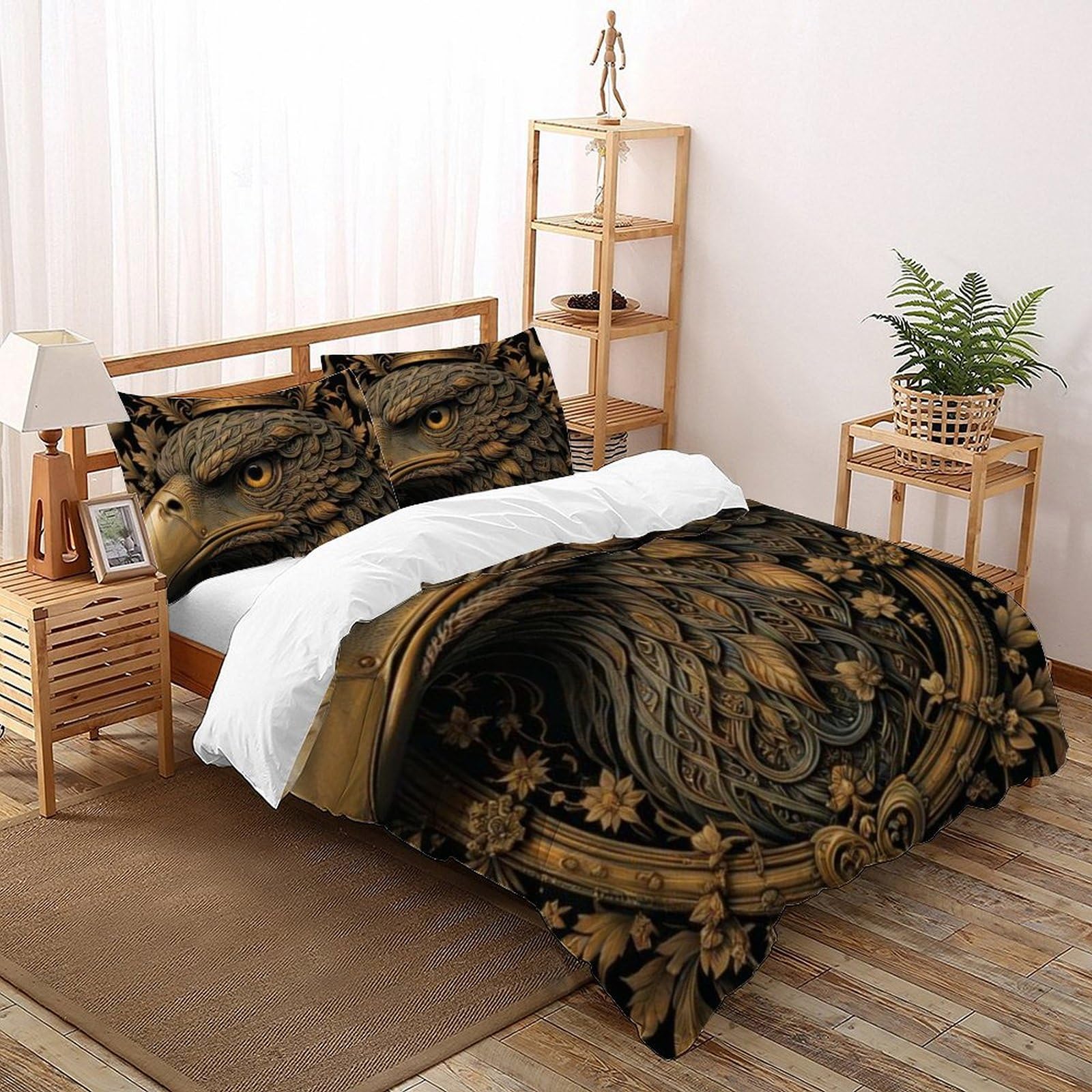 Housse de couette super king microfibre pour chambre de fille