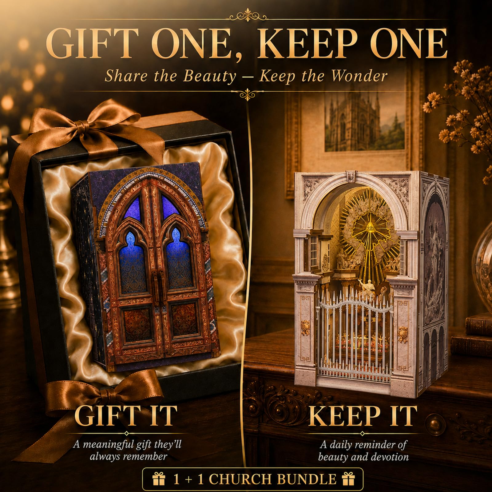 MiniCity Book Nook Kit fai da te per adulti, puzzle in legno 3D, per casa delle bambole in miniatura, decorazione per libreria, regalo creativo