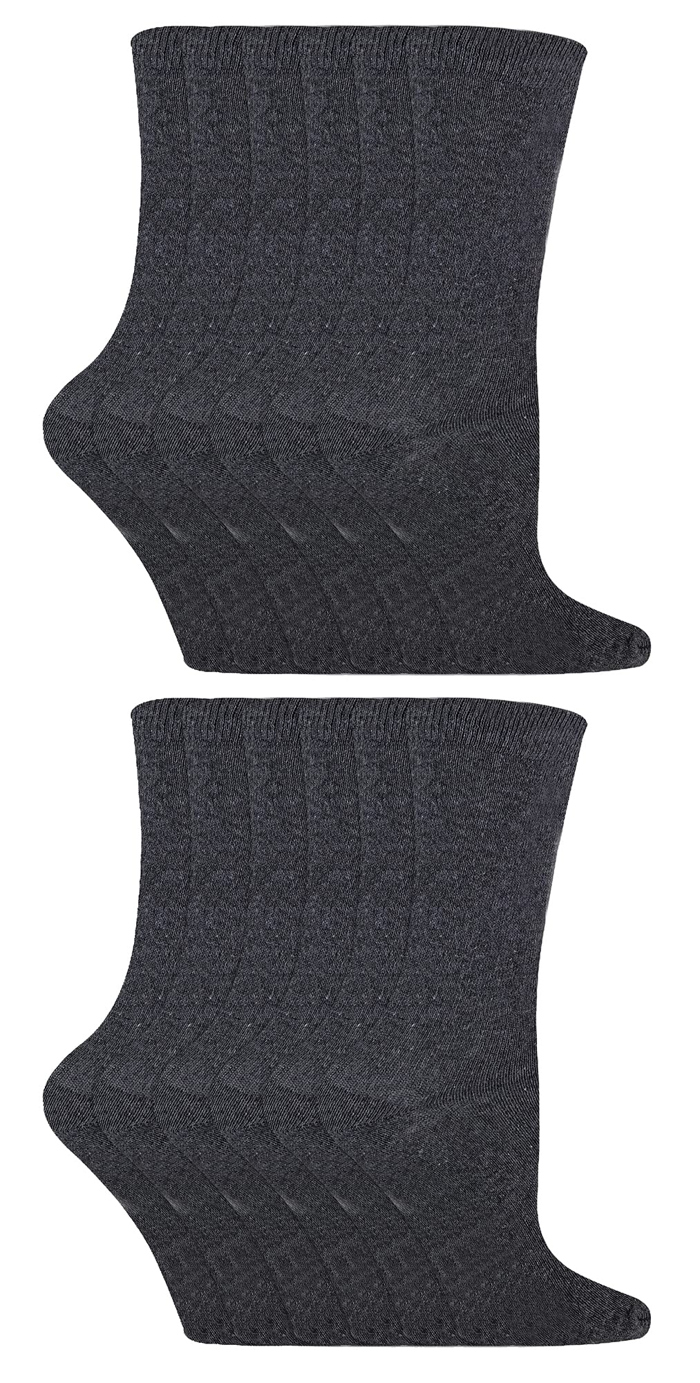 Sock Snob Women's Casual Socks - Grey - Size 9-12