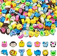 Vista 6 de 300 piezas de miniborradores de animales marinos surtidos, borradores de lápiz novedosos a granel para premios, regalos y relleno de regalos