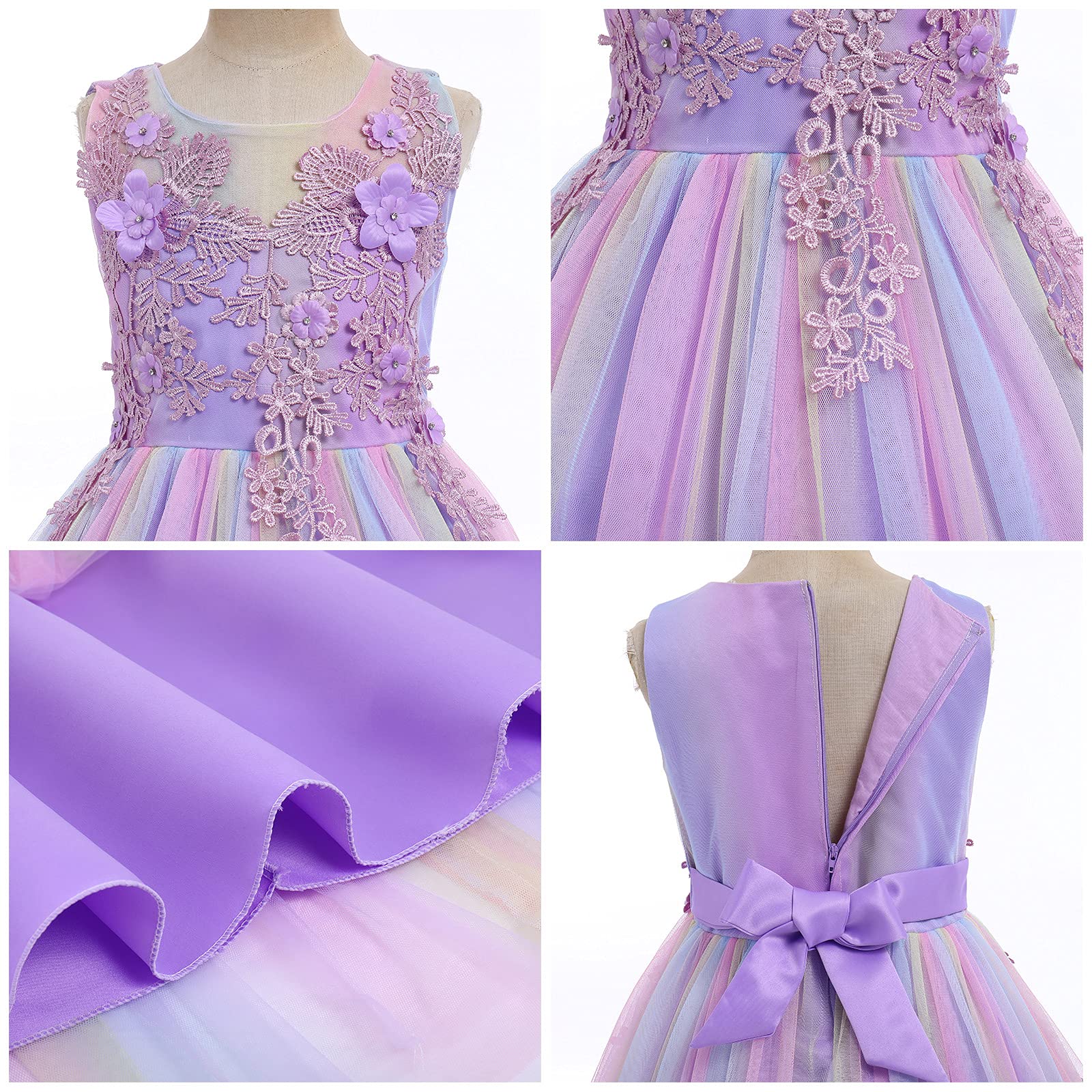 Maxikleid für kleine große Mädchen, Blumenmuster, Prinzessin, Festzug, Geburtstag, Party, Hochzeit, formeller Boden, langes Tanzabend, Maxikleid