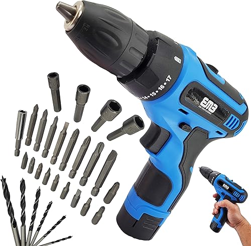 Taladro eléctrico de taladro inalámbrico con batería de litio para el hogar de 12 V