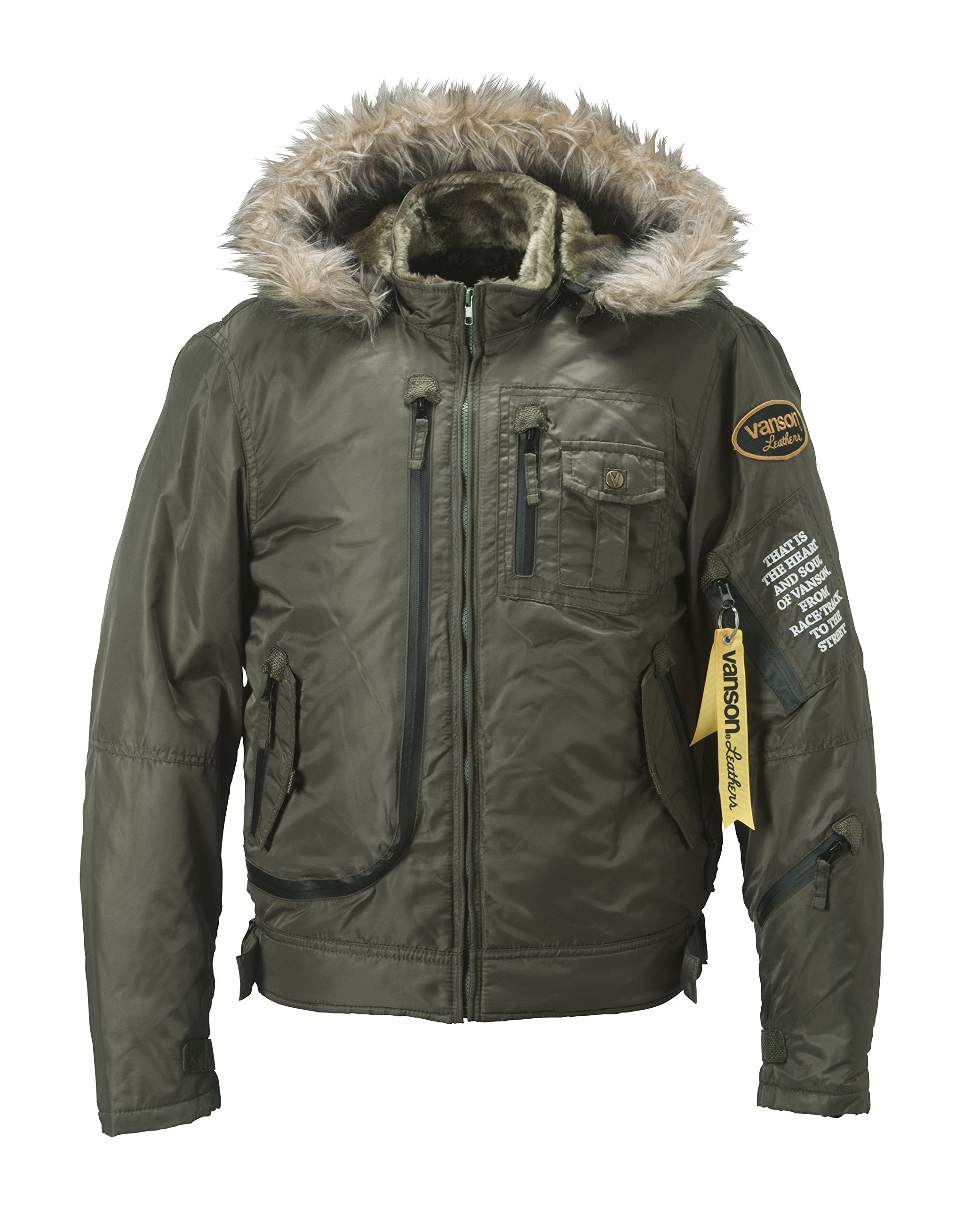 Amazon | ヴァンソンレザース(vanson leathers) バイク用ジャケット