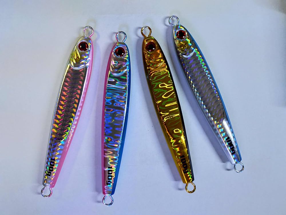 Amazon.co.jp: 4本セット TGベイト風 メタルジグ 鉛混合タングステン