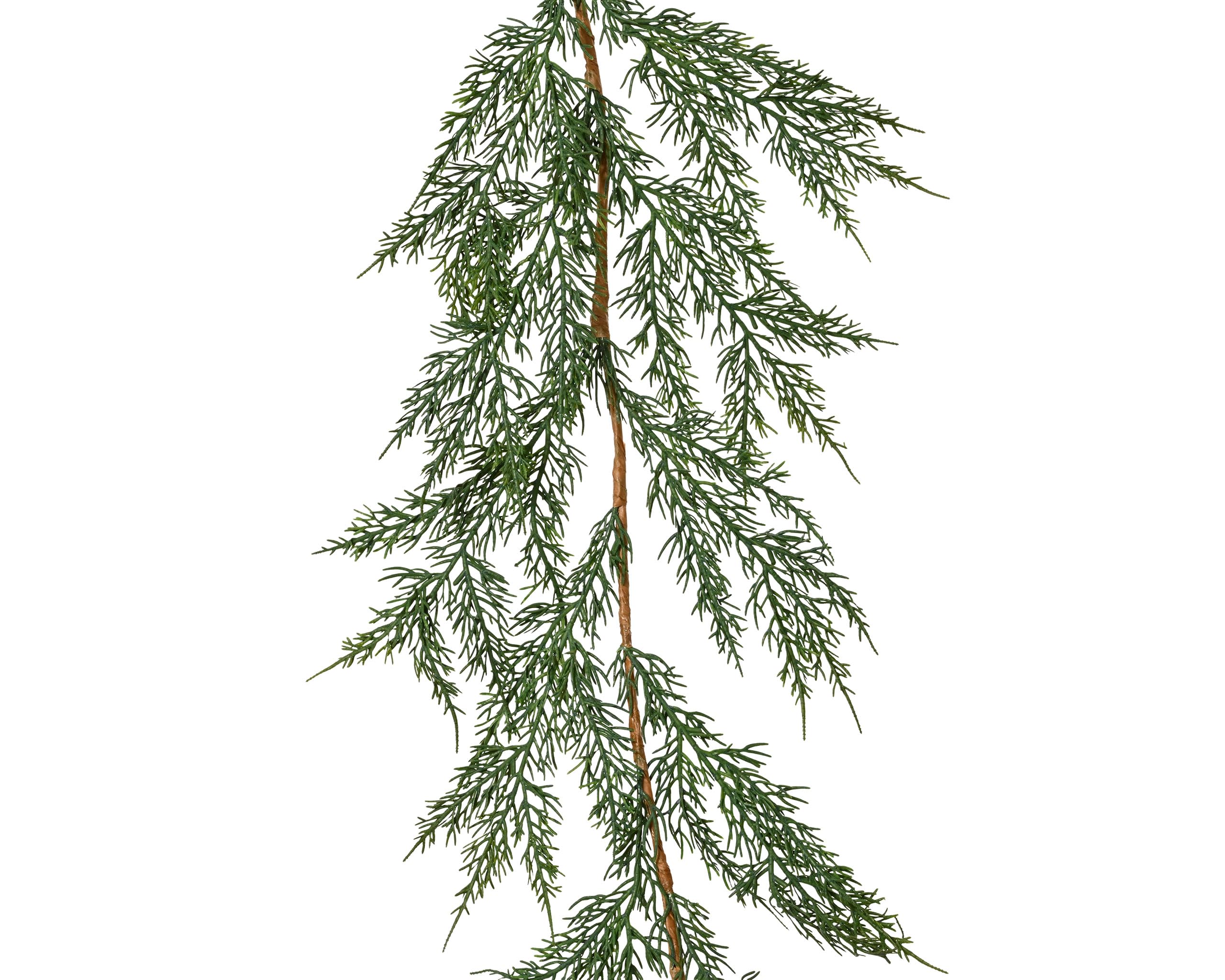Guirlande de cyprès artificiel de 1,8 m pour magnifier votre table de Noël