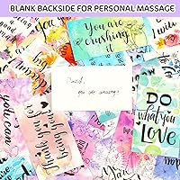 Vista 4 de Outus 120 Piezas Tarjetas de Citas Motivacionales de Aliento Tarjetas Inspiracionales de Bondad Apreciación Gratitud Tarjetas de Negocios Mini