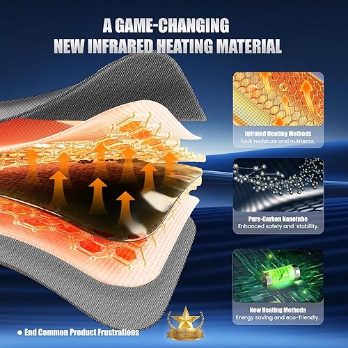 Miniatura 6 de Lonchera térmica de 20 litros, bolsa de almuerzo aislada, lonchera eléctrica ajustable de 3 temperaturas para adultos, 12 V24 V110 V, calentador de