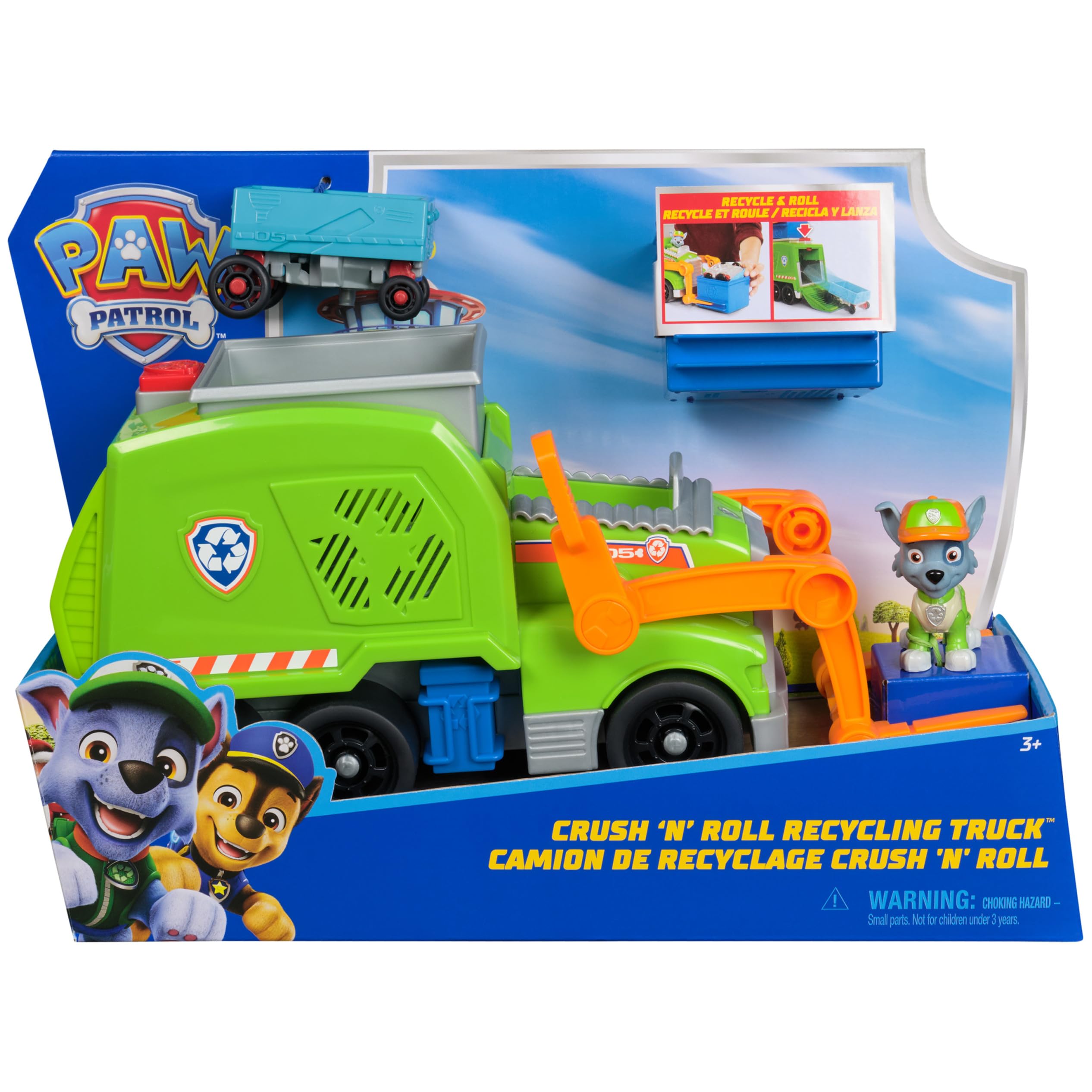 Paw Patrol Toy Vehicle Sustnbl Rocky Dlx Vhcl
