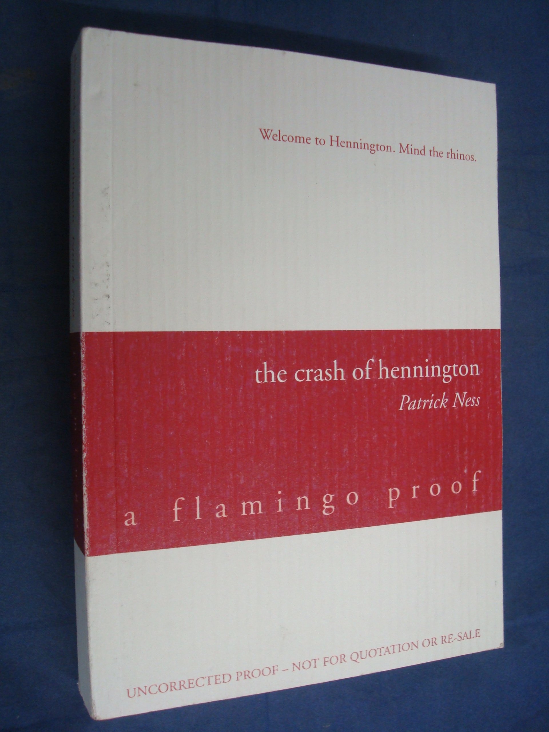 Buy The Crash of Hennington — BookShops.in