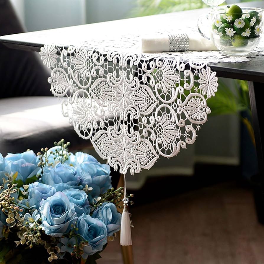 Amazon｜レーステーブルセンター クロス 50*50cm テーブル