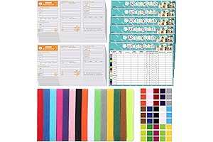 Canine Health Record Booklets with Vaccination Records and Puppy ID Collar Kit