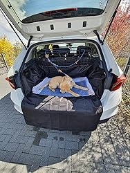 HELDENWERK Kofferraumschutz Hund mit Seiten- und Ladekantenschutz ...