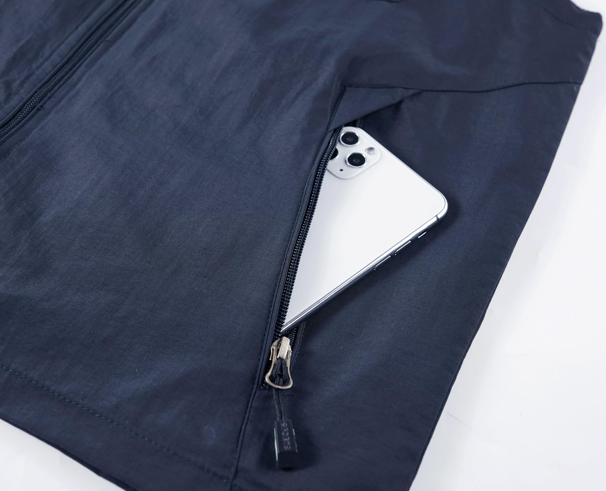 Chaleco Deportes para Hombre con Cremallera Fotografía Chaleco para Pesca Caza Senderismo Chalecos Exteriores para Hombre