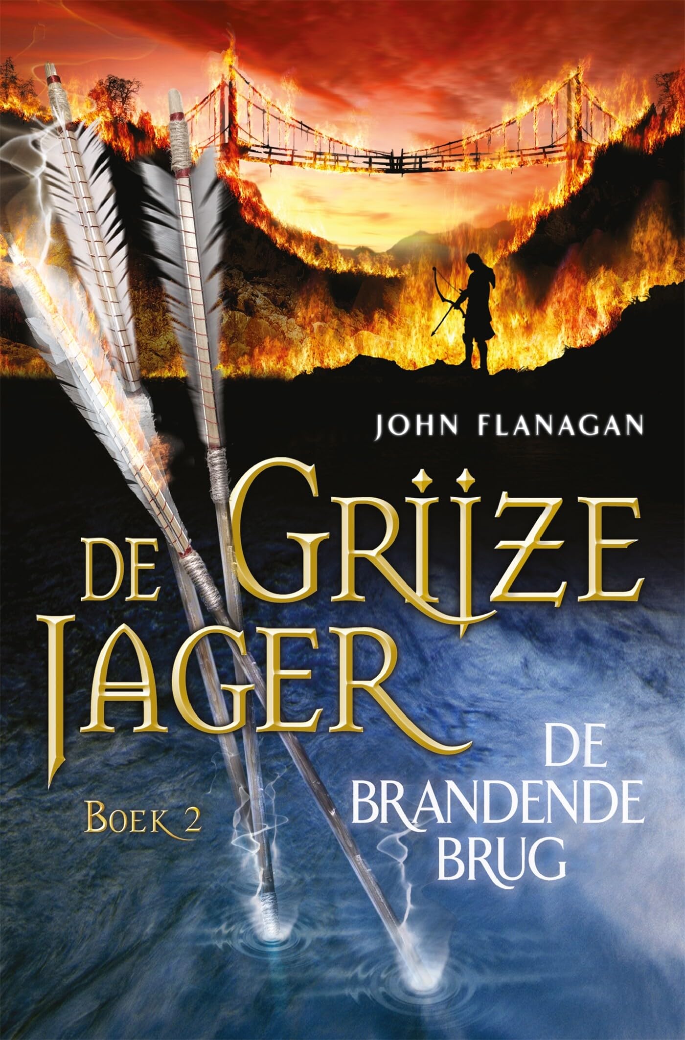 De brandende brug (De Grijze Jager, 2)