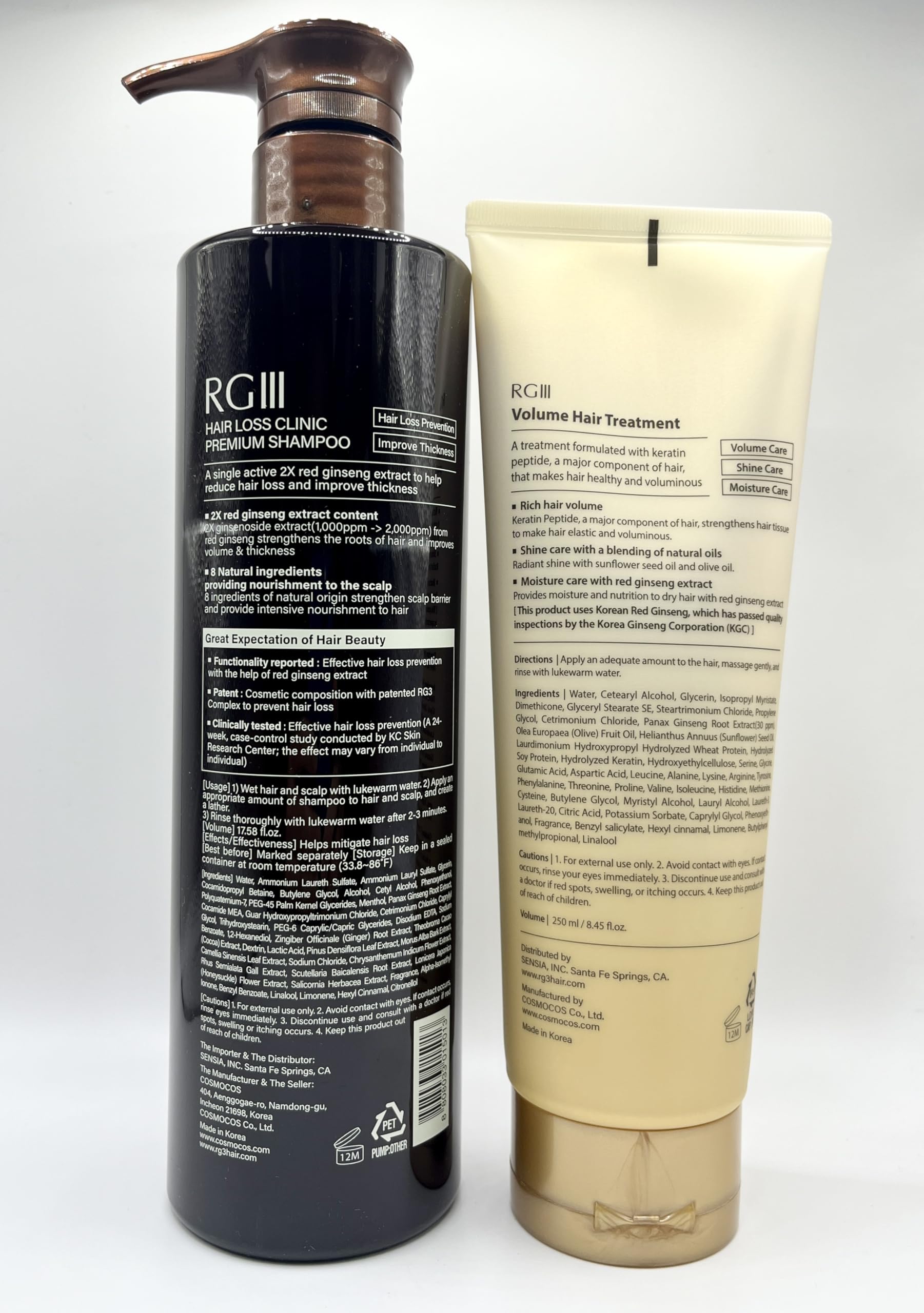 Amazon.com: RG3 RGIII RED GINSENG PREMIUM HAIR LOSS PREVENTION