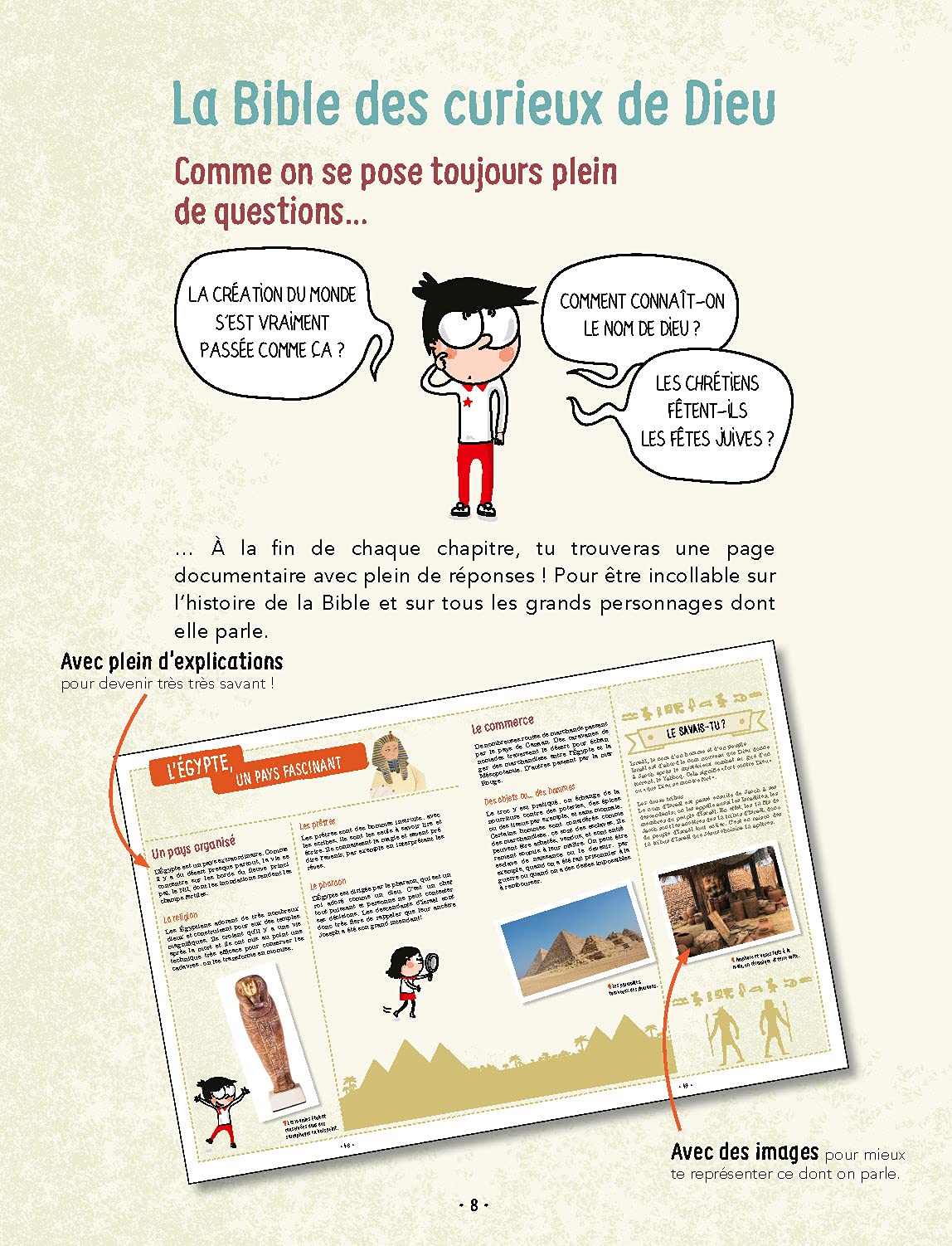 La Bible des curieux de Dieu (Les enquêtes de Thomas et Sophie)
