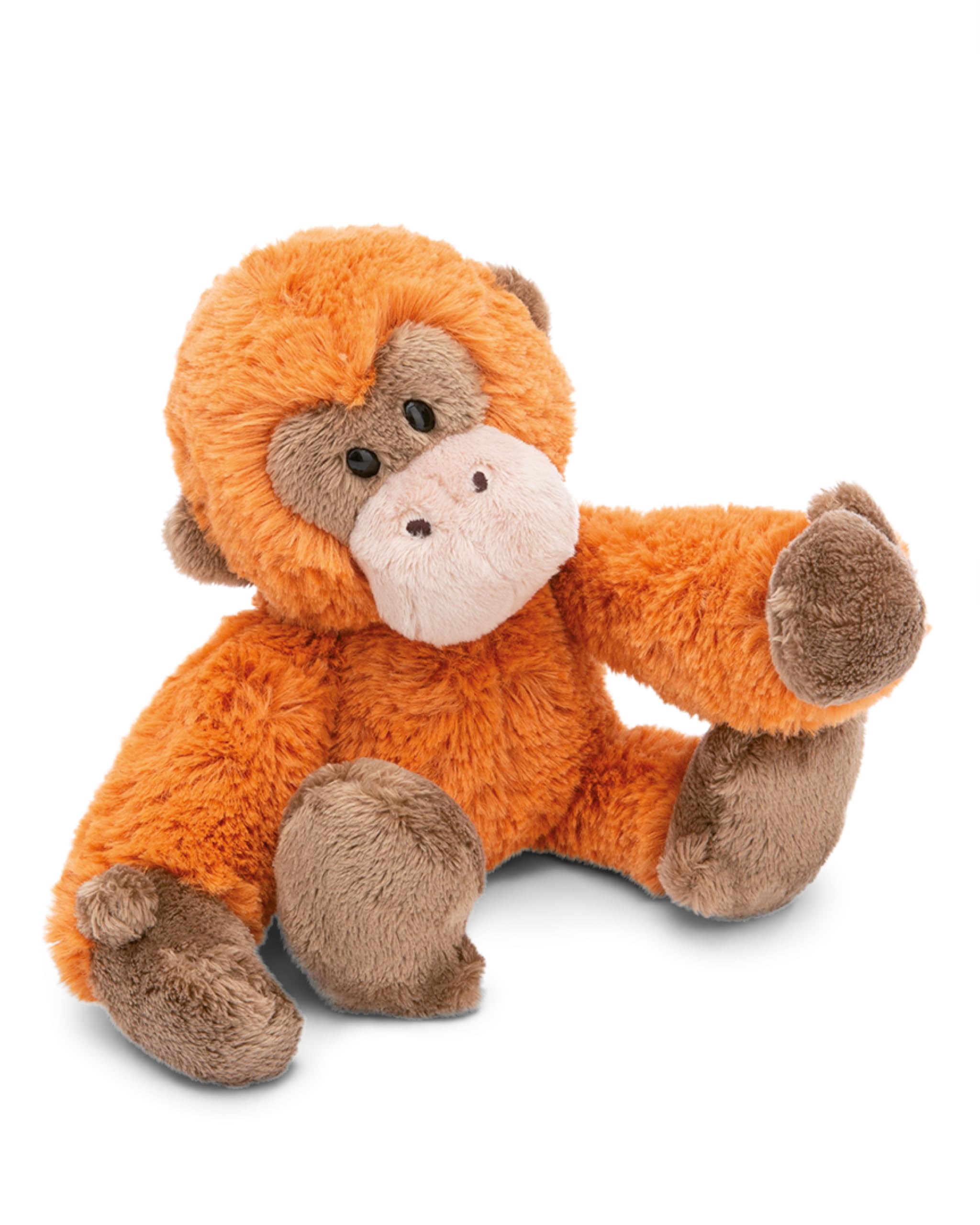 NICI ZOO FRIENDS cuddly toy orangutan 20cm wiggling - cute soft toy for cuddling and playing cuddly toy for cuddly toy lovers - 49816