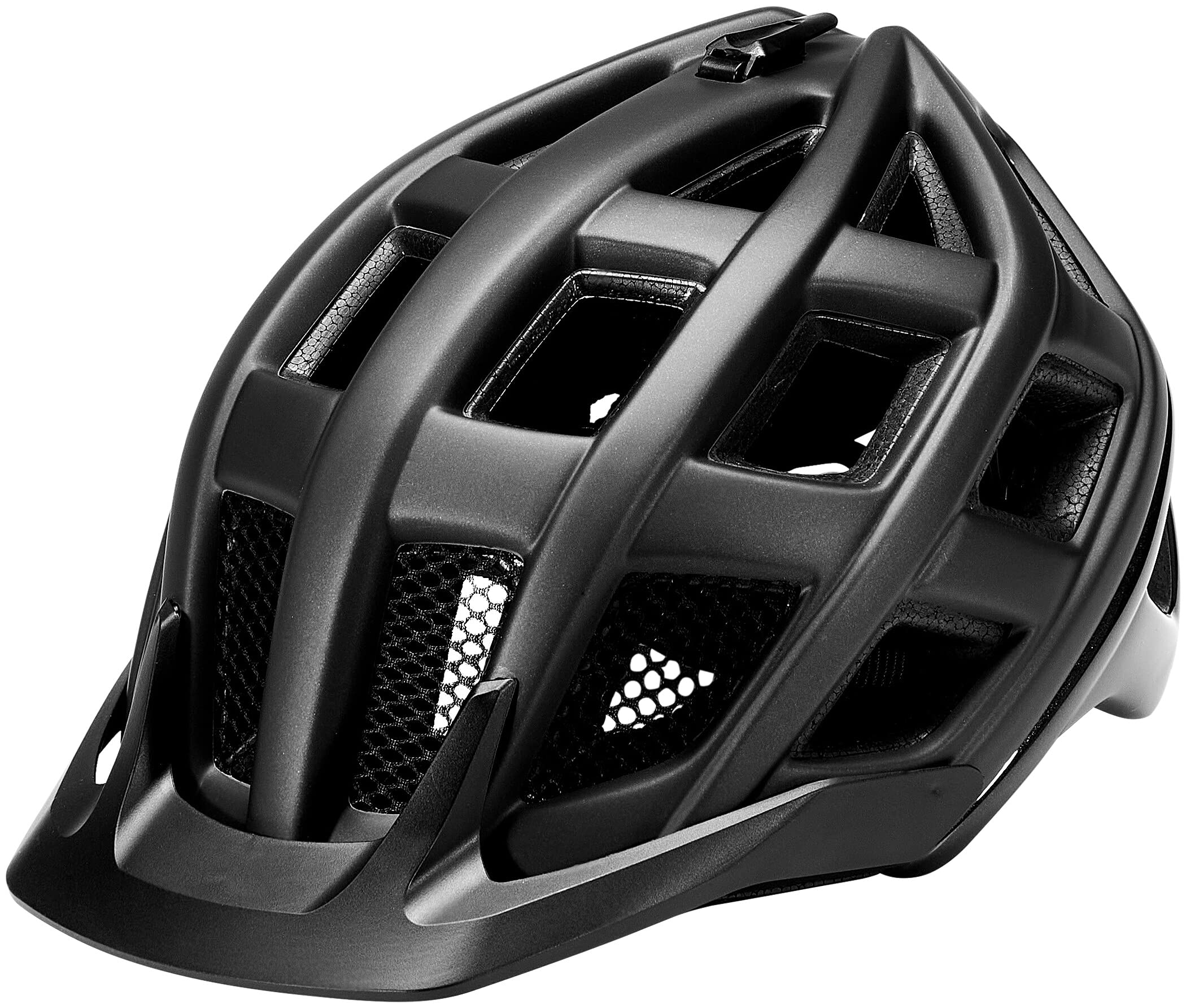 KED Crom, Casco da Bicicletta Unisex, Nero Opaco, M (52-58cm)