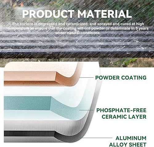 Miniatura 4 de Soporte de metal para plantas, soporte de aluminio inoxidable para macetas, estantería de exhibición resistente para patio, balcón, jardín, sala de