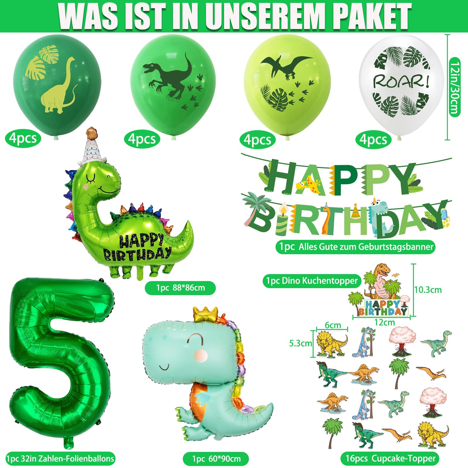 Dino Versiering: Een Prehistorisch Feestje voor de Babyshower