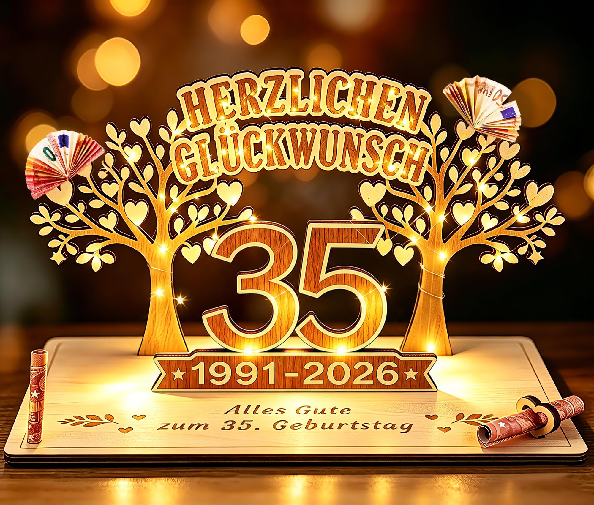Giftota - 2026 Originelle Geldgeschenk zum Geburtstag Frauen & Männer