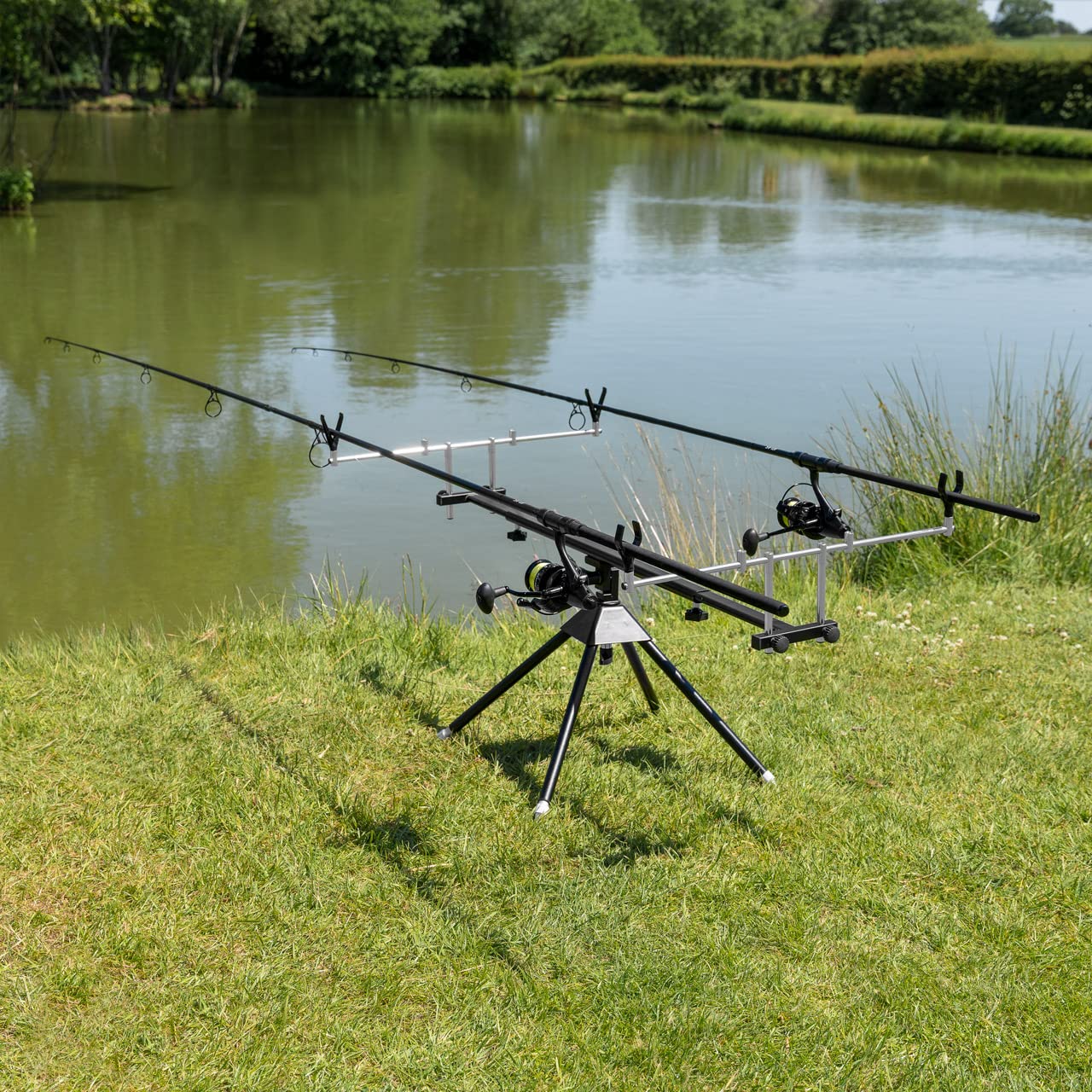 ATLAS Sostegno Per Canne Da Pesca - Porta Canna | Accessori Per Carpe Da Pesca | Sostegno Canne Pesca | Configurazione Pesca Di Carpe | Disponibili In 2 Stili