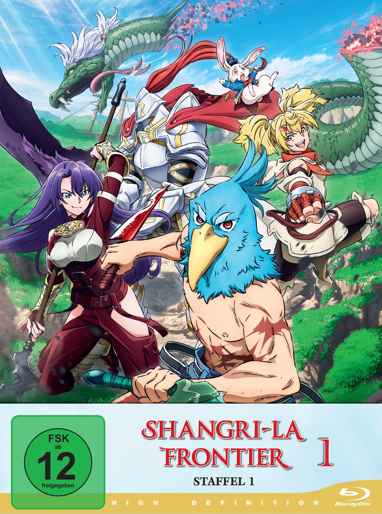 Shangri-La Frontier Staffel 1 Vol.1 Blu-ray mit Sammelschuber