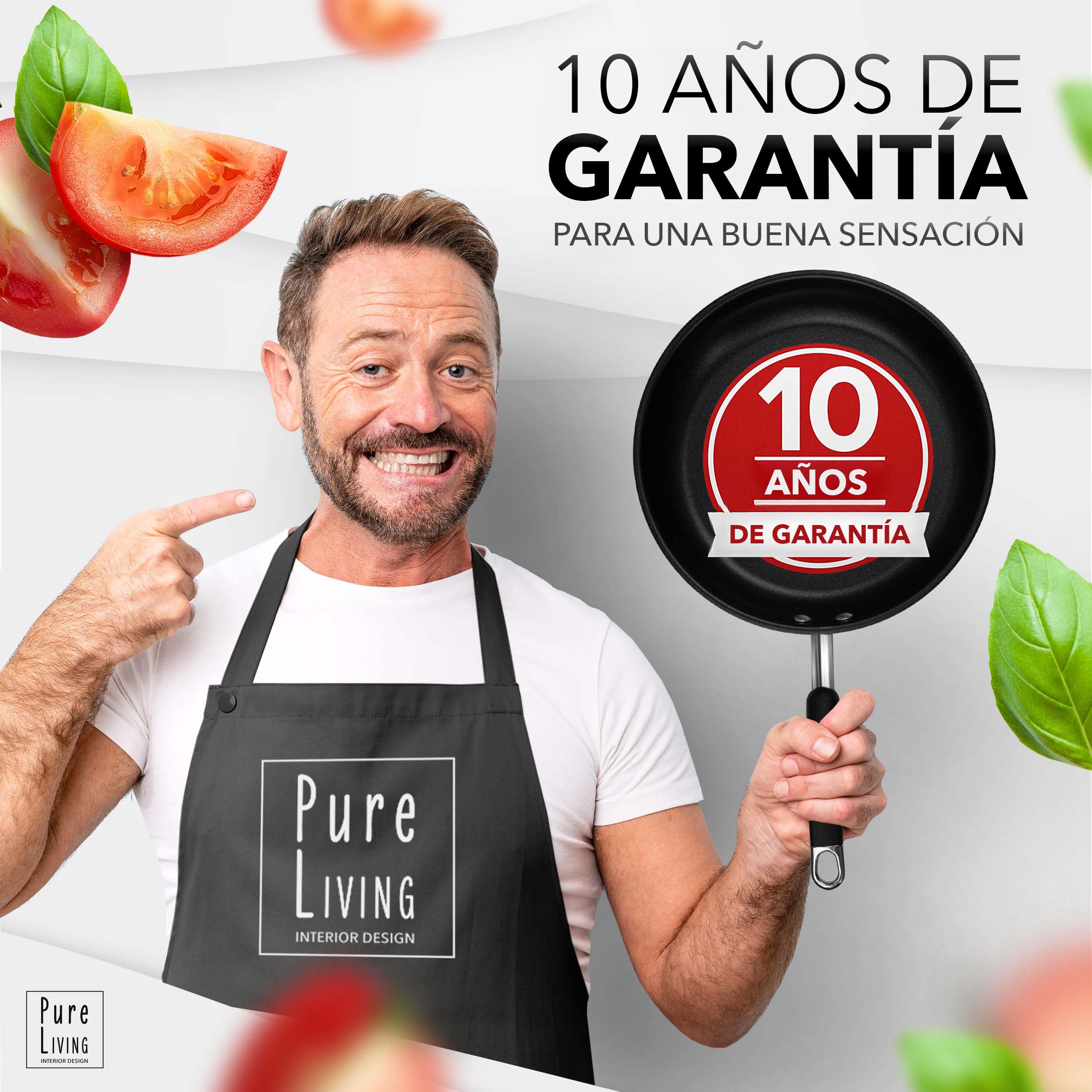 Sartén Antiadherente Inducción - Frying Pan versátil, Sarten Antiadherente para todo tipo de cocinas, antiadherente, fácil de limpiar y usar a diario, sartén 20 cm & 28 cm inducción