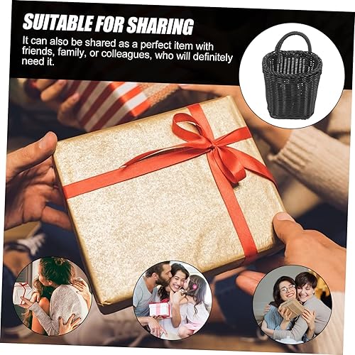 Miniatura 2 de Zerodeko Soporte de flores para colgar en la pared cesta de flores cesta de pared cesta tejida pequeña cesta colgante cesta de verduras para cocina