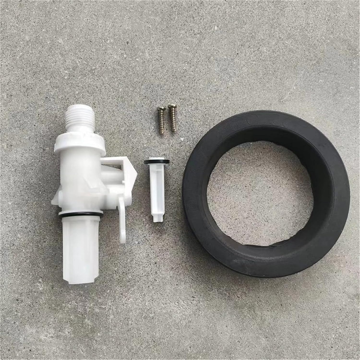 Toilet Water Valve Kit 1Set Toilet Water Valve Kit for RV Part Leak Proof High Performance Accessories for Camper Pedal-Flush